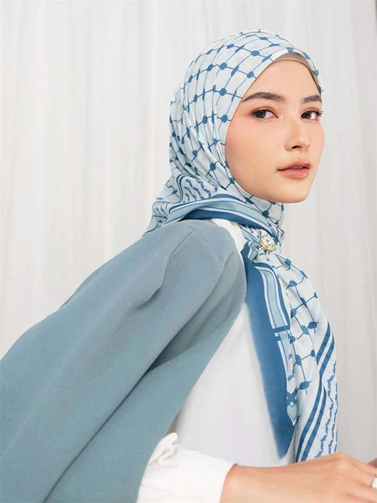 Cralom Cralom Ramadan Eid Hijab & Abaya Set for Muslim Women