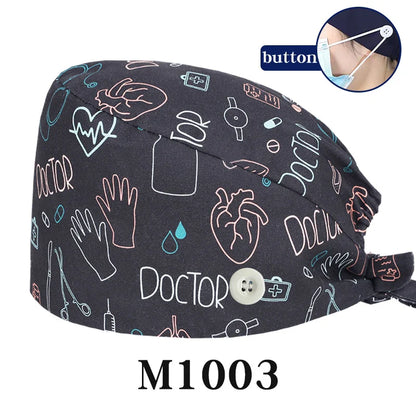 Cralom Starry Sky Healthcare Scrub Cap