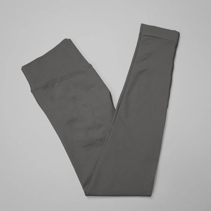 Cralom High Impact Yoga Pants: Seamless Low Waist Leggings for Gym & Fitness
