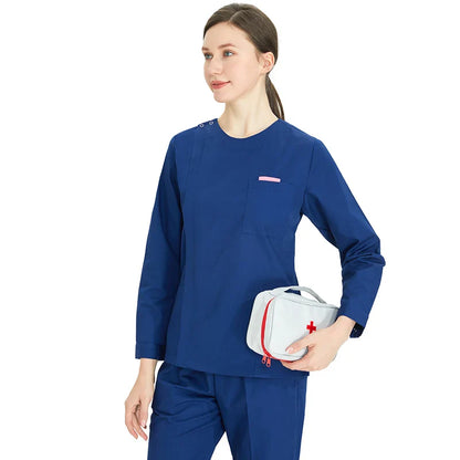 Cralom Medical Scrubs Set for Healthcare Professionals