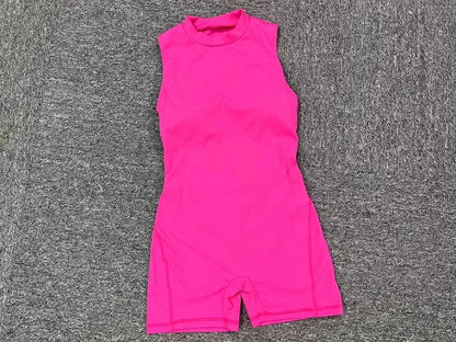 Cralom Seamless Yoga Jumpsuit Sports Set for Women