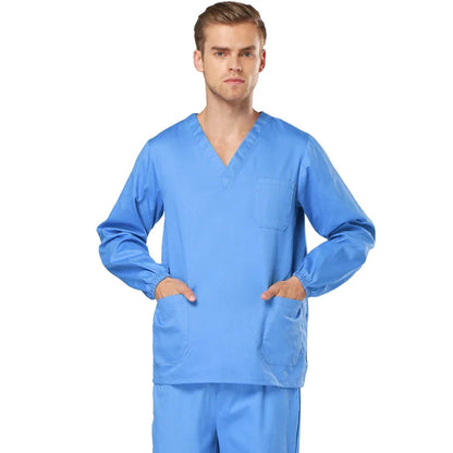 Cralom V-Neck Scrub Set for Healthcare Professionals
