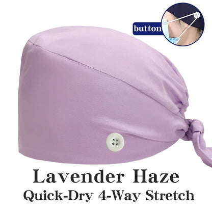 Cralom Summer Medical Caps for Beauty Salon, Spa & Clinic - Soft Surgical Hats
