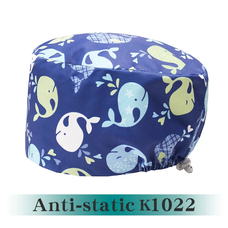 Cralom Silky Surgeon Cap Soft Scrub Hat for Medical Professionals