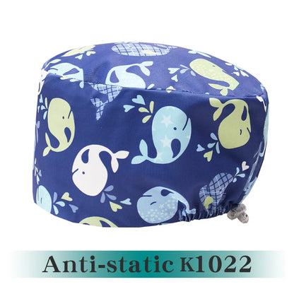 Cralom Silky Surgeon Cap Soft Scrub Hat for Medical Professionals