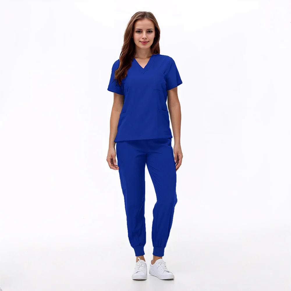 Cralom Women's Nurse Scrubs Set - Comfortable Medical Uniforms