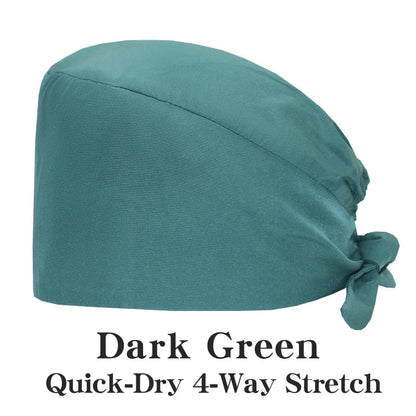 Cralom Summer Medical Caps for Beauty Salon, Spa & Clinic - Soft Surgical Hats