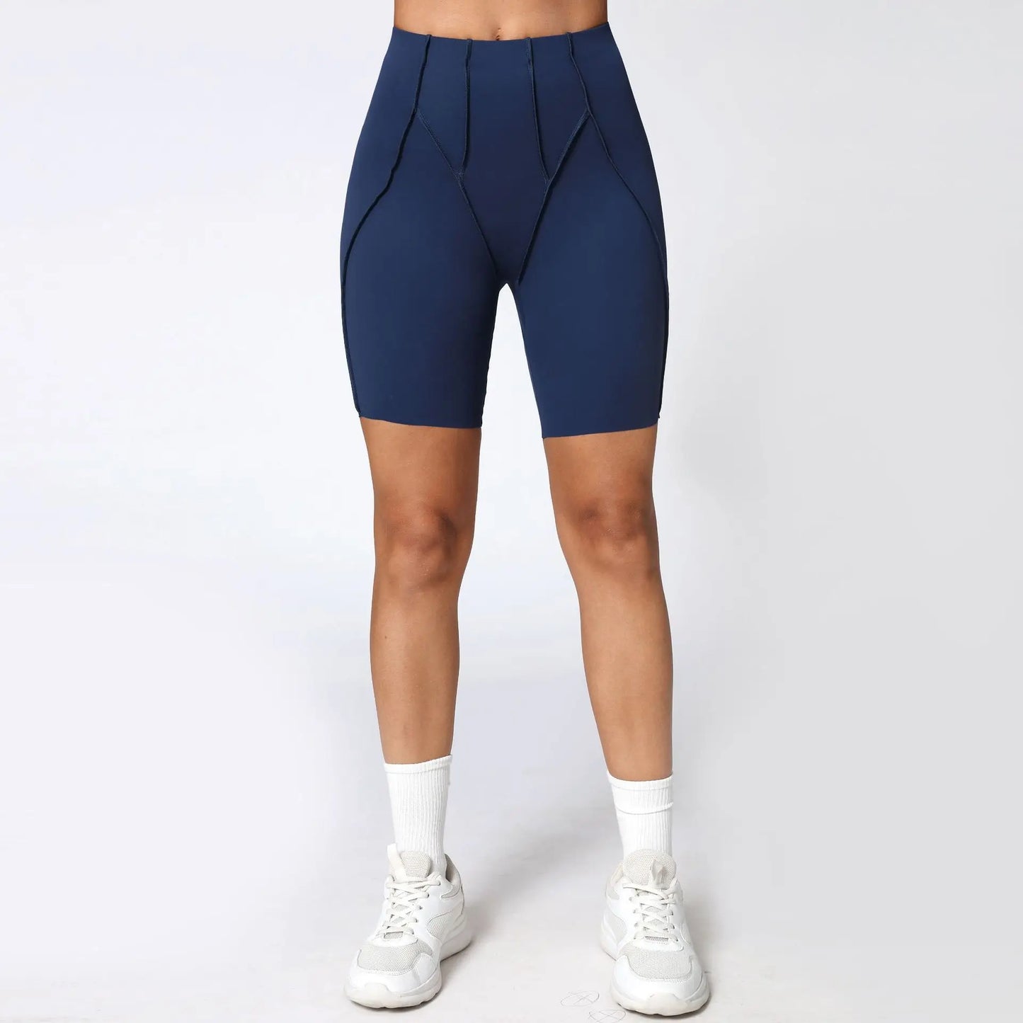 Cralom High Waist Yoga Shorts with Pockets for Women: Workout, Running, Gym, Cycling