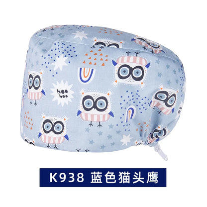 Cralom Cotton Scrub Caps - Unisex Nursing Surgical Medical Hat for Stylish Professionals