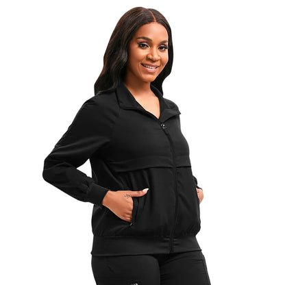Cralom Pink Winter Scrubs Coat - Nurse Dental Surgery Uniform