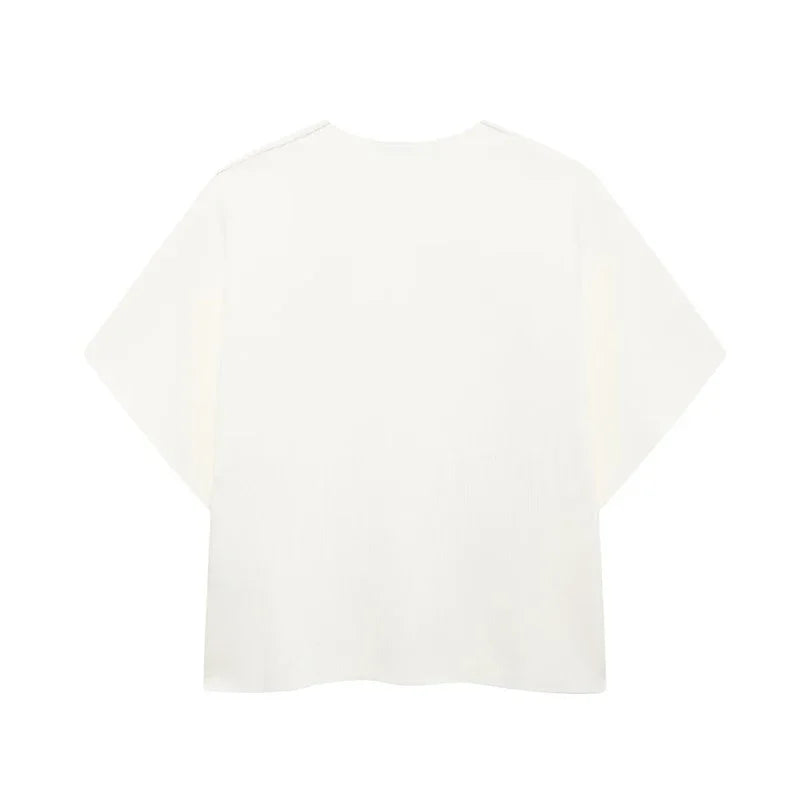 Cralom Knitted V-neck Sleeveless Vest for Women - Summer/Autumn Collection
