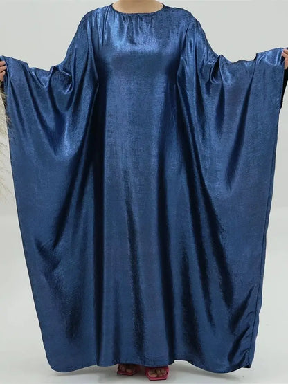 Cralom Luxury Satin Maxi Abaya for Women Muslim - Cralom Ramadan Eid Dubai Abayas