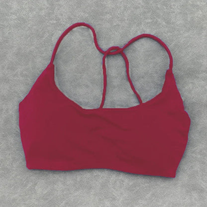 Cralom Quick Dry Halter Yoga Sports Bras for Women: Impact Crop Tops Gym Fitness Vests