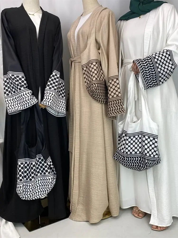 Cralom Ramadan Eid Abaya Set - 2 Piece Women's Outfit