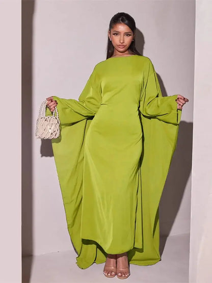 Luxury Ramadan Eid Kebaya Muslim Abaya Dubai Kaftan by Cralom - Robe Femme Musulmane