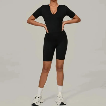 Cralom Seamless Yoga Jumpsuit for Women: Comfortable, Breathable, and Butt-Lifting Gym Activewear