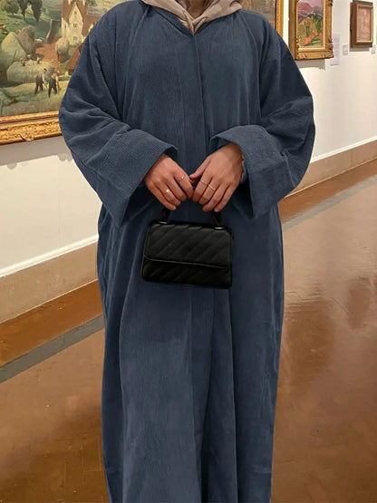Cralom Cralom Ramadan Abaya Dress - Women's Open Style