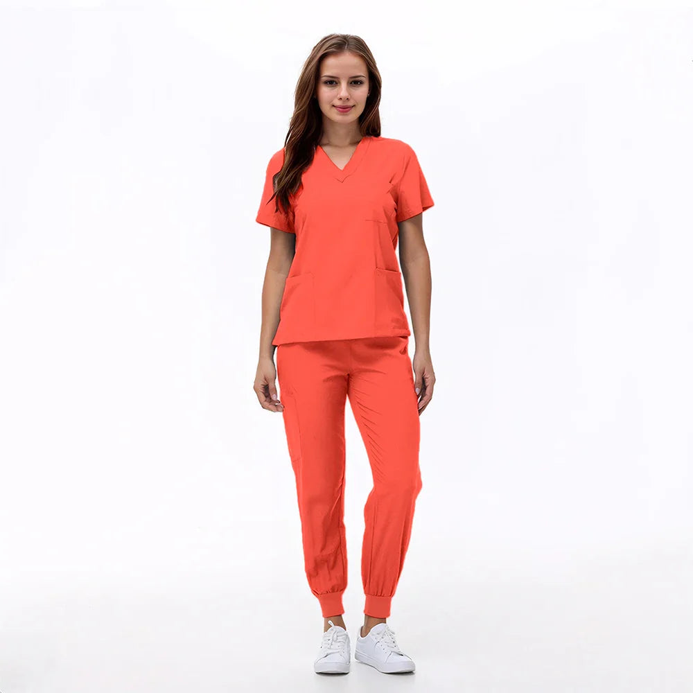 Cralom Women's Nurse Scrubs Set - Comfortable Medical Uniforms