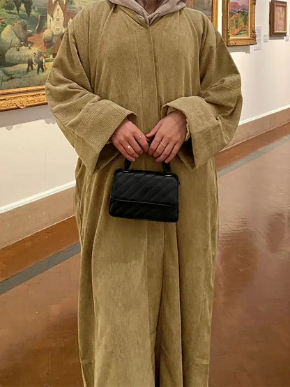 Cralom Cralom Ramadan Abaya Dress - Women's Open Style