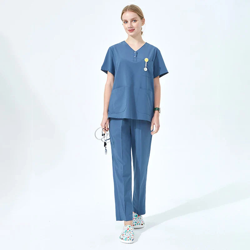 Cralom Women's Scrubs Set for Doctor Nurses | Hospital Uniforms