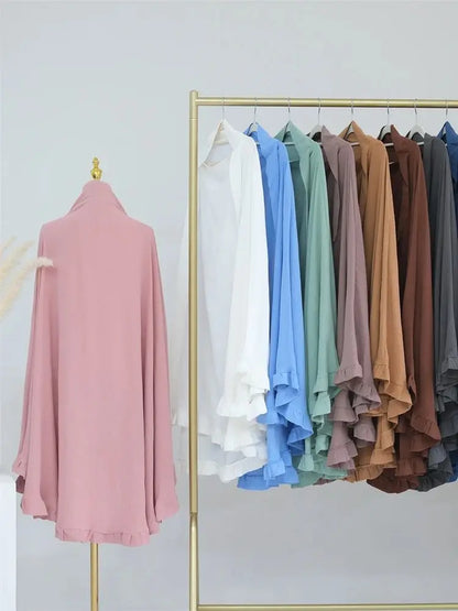 Cralom Ramadan Khimar Abaya for Women
