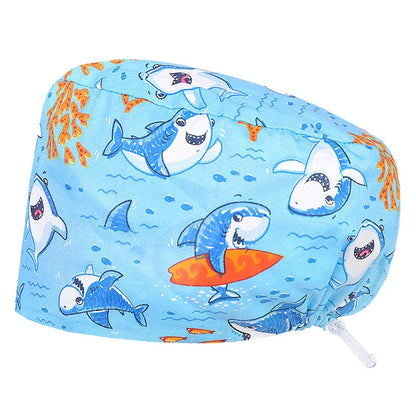 Cralom Unisex Cotton Scrub Cap: Premium Tieback Surgeon Hat