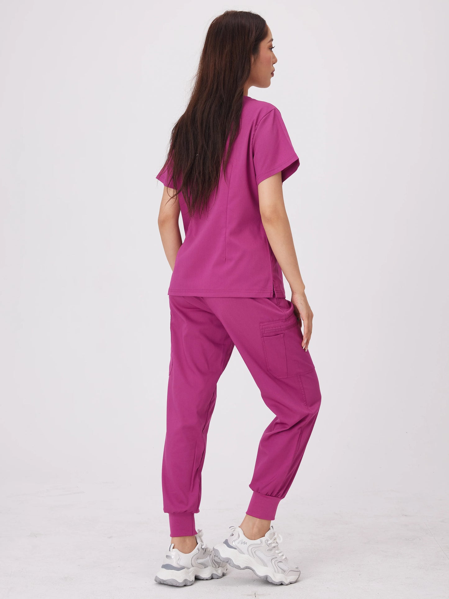 Cralom Scrub Suit Set - Hospital Nurse Workwear Uniform