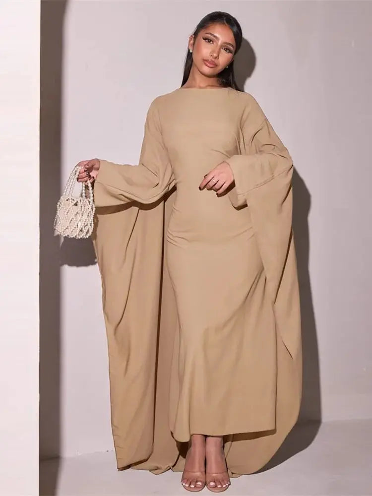 Luxury Ramadan Eid Kebaya Muslim Abaya Dubai Kaftan by Cralom - Robe Femme Musulmane