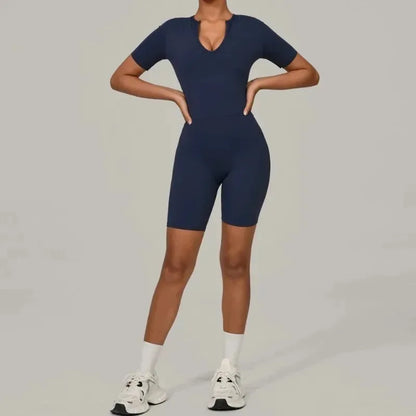 Cralom Seamless Yoga Jumpsuit for Women: Comfortable, Breathable, and Butt-Lifting Gym Activewear
