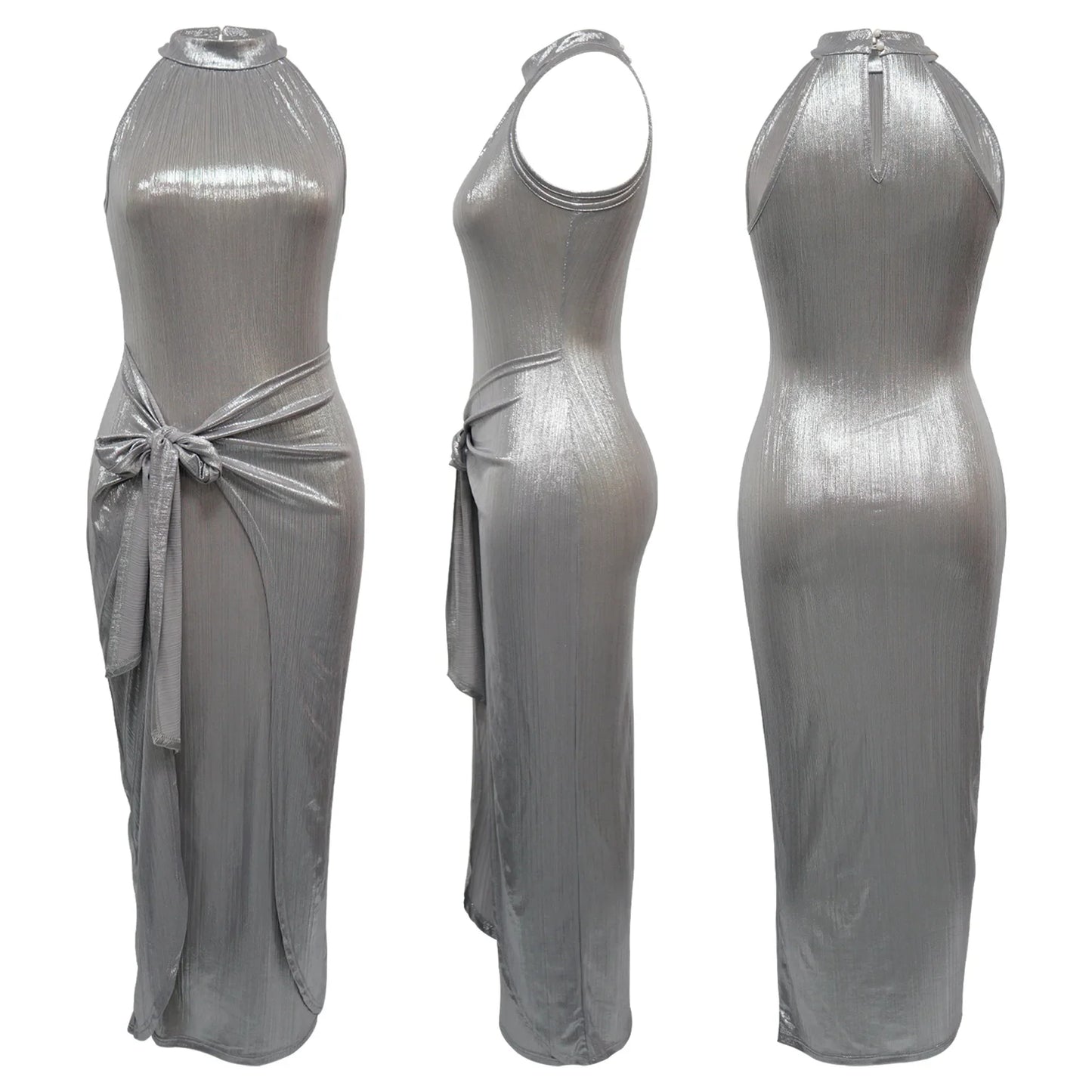 Cralom African Style Sleeveless Party Dress Summer 2025
