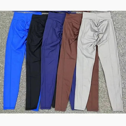 Cralom High-Waist Yoga Pants: Tummy Control Booty-Lifting Leggings