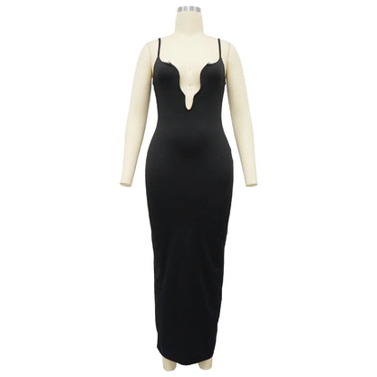 Cralom Summer 2025 Irregular Wave Suspender Dress