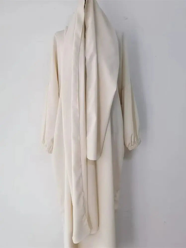 Cralom Modest Eid Niqab Abaya Kaftan Dress