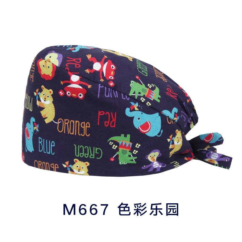 Cralom Adjustable Surgical Cap - Unisex Medical Hat