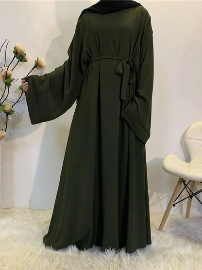 Cralom Modest Abaya Dress Kaftan for Women