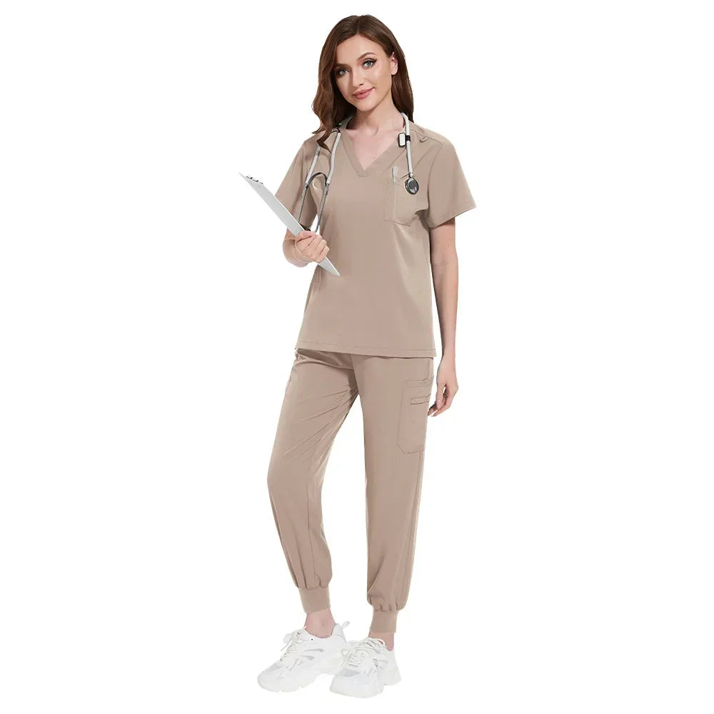 Cralom Pediatric Surgery Nursing Set: Quick-Dry Stretch Fabric & Nurse Accessories