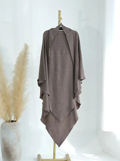 Cralom Ramadan Nursing Outfit Set for Muslim Women