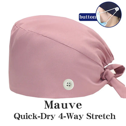 Cralom Summer Medical Caps for Beauty Salon, Spa & Clinic - Soft Surgical Hats