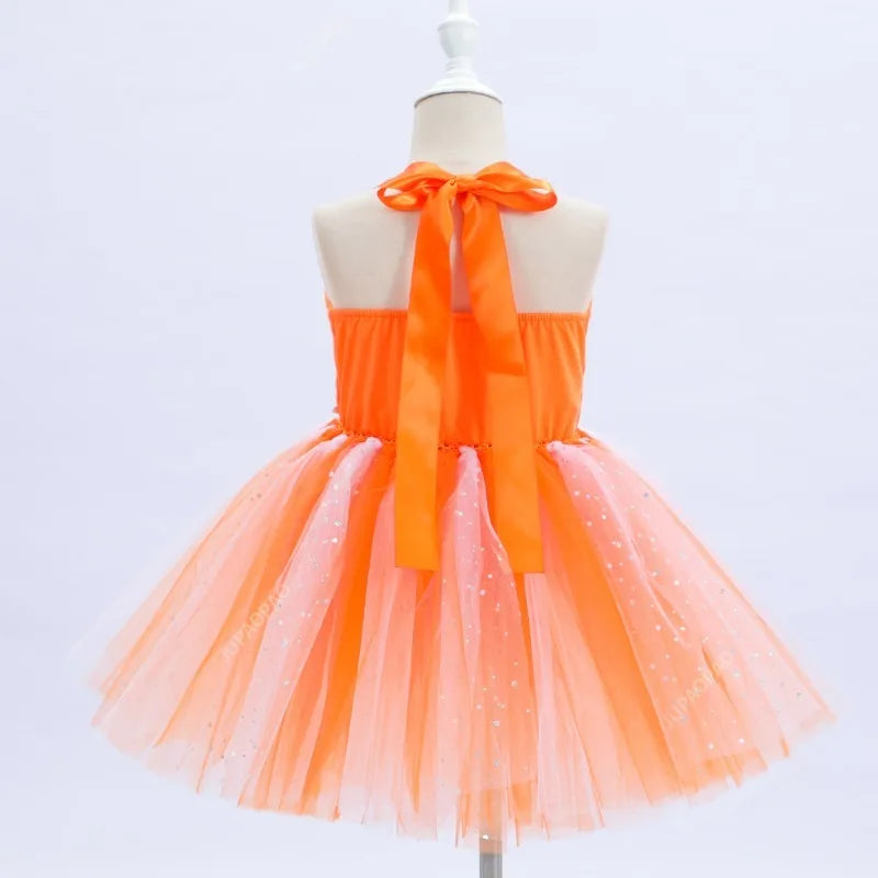 Cralom Fox Cosplay Dress for Kids Carnival | Toddler Girl Tutu Outfit