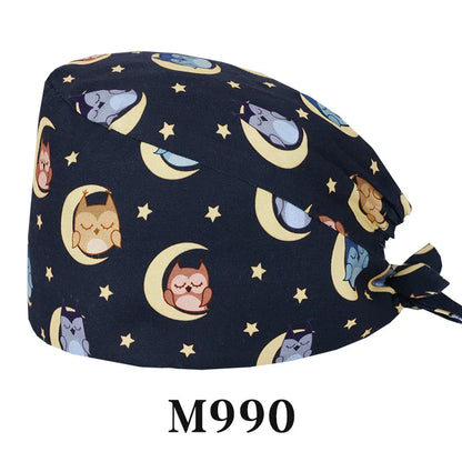 Cralom Starry Sky Healthcare Scrub Cap