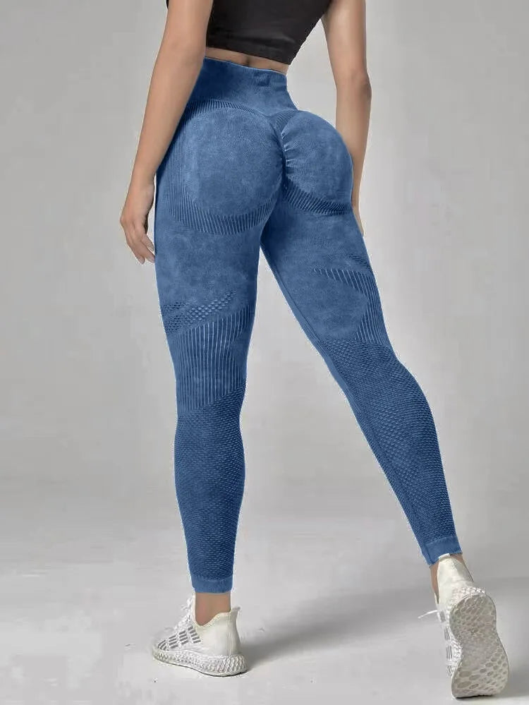 Cralom High Waist Seamless Sports Leggings for Women