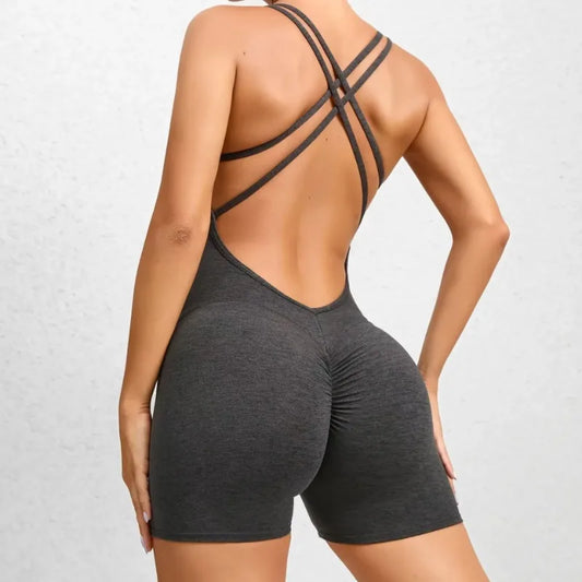 Cralom Yoga Jumpsuit Set for Women