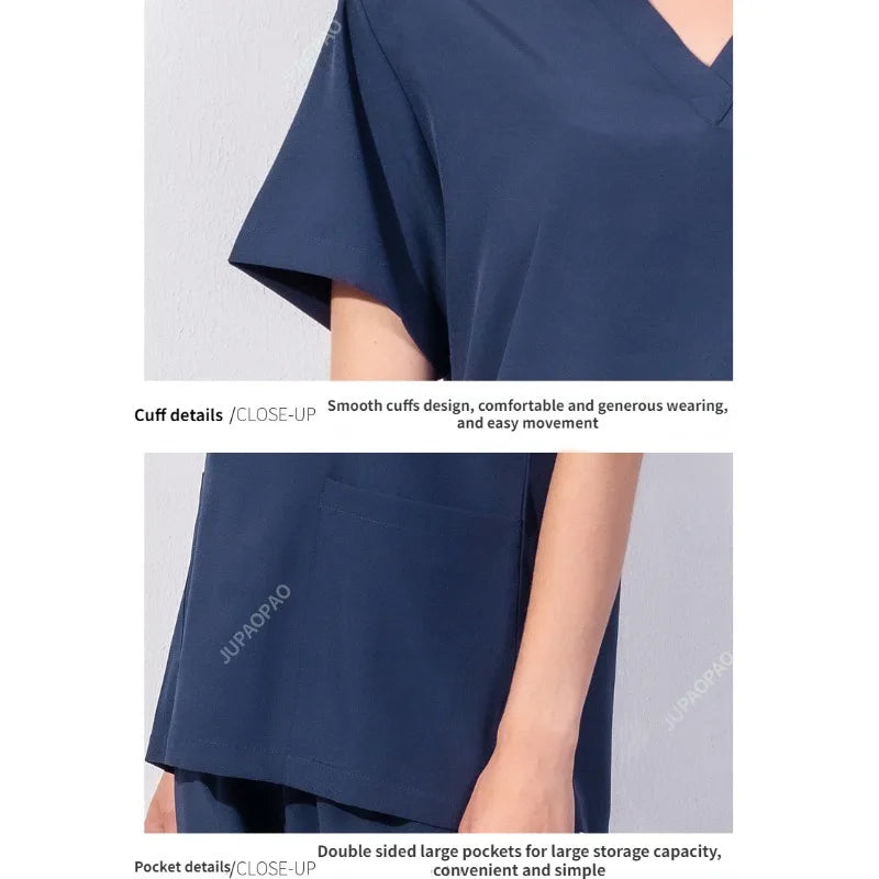 Cralom Unisex Medical Scrubs for Hospital and Dental Surgery Work