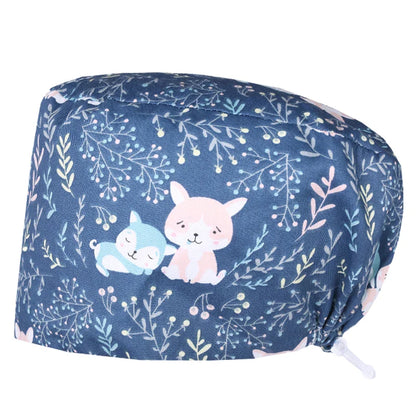 Cralom Unisex Cotton Scrub Cap: Premium Tieback Surgeon Hat