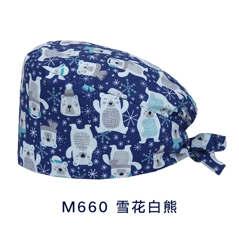 Cralom Adjustable Surgical Cap - Unisex Medical Hat