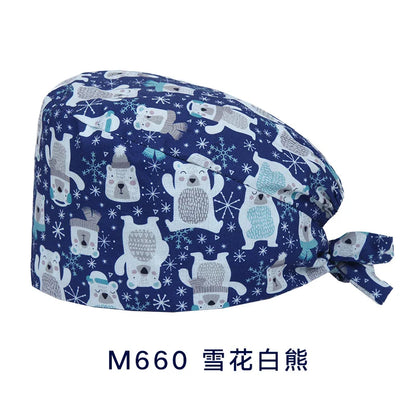 Cralom Adjustable Surgical Cap - Unisex Medical Hat