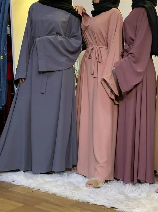 Cralom Modest Abaya Dress Kaftan for Women