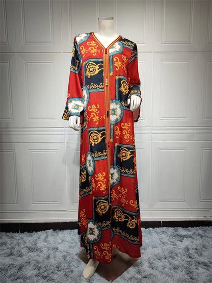 Ramadan Abaya Damen Dubai Muslim Dress Kaftan Robe by Cralom