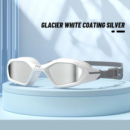 Cralom Anti-Fog UV Protection Swimming Goggles Waterproof Diving Glasses