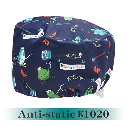 Cralom Silky Surgeon Cap Soft Scrub Hat for Medical Professionals